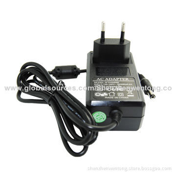 20W EU Plug Universal AC/DC Adapters with 1.2/1.5/1.8M Cord, 5.5*2.5/2.1mm Connection
